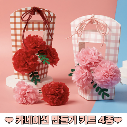 카네이션 만들기 공예 어버이날 스승의날 미술세트 카네이션 만들기 공예 어버이날 스승의날 미술세트
