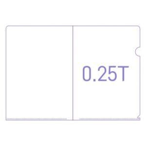 L홀더 칼라인쇄 주문제작 (두께 0.25T)