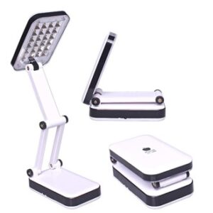 휴대용 3단 접이식 LED 스탠드 독서등 조명 램프 로고 인쇄 USB 충