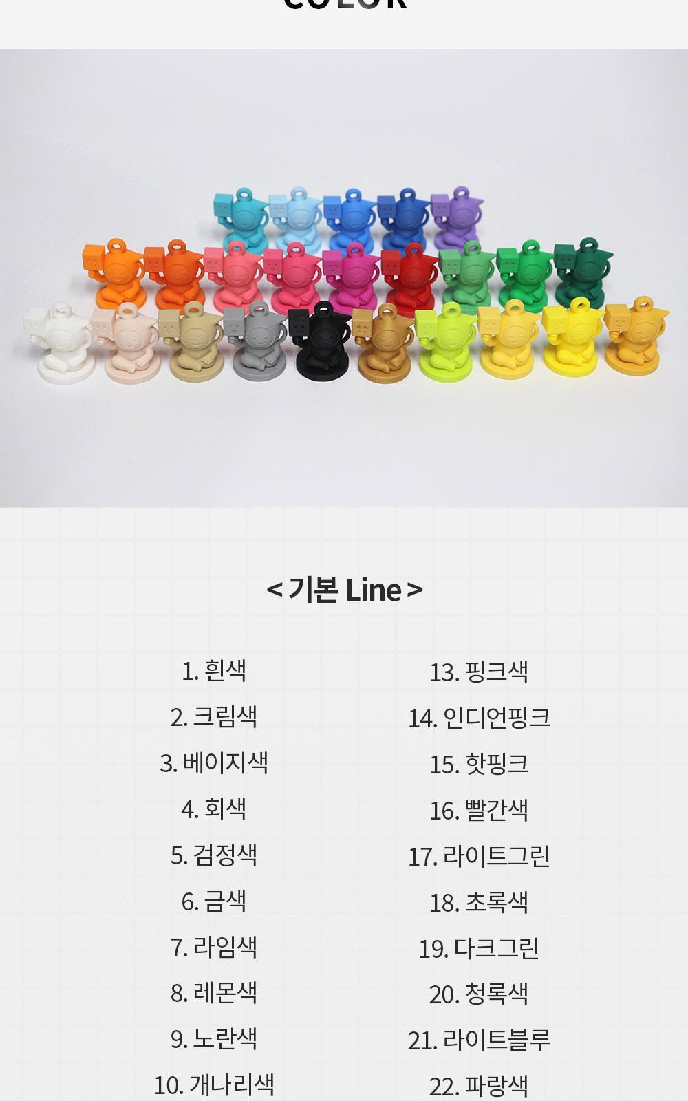 커스텀 3D 프린터 피규어 (케이스X) [실사 프린트 주문 제작 만들기 인물 사람 굿즈 개인 실물 출력 대행] 상세 이미지