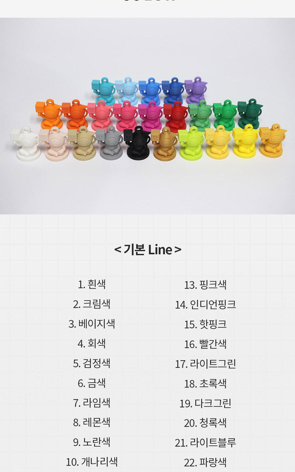 커스텀 3D 프린터 피규어 + 케이스 [실사 프린트 주문 제작 만들기 인물 사람 굿즈 개인 실물 출력 대행] 상세 이미지
