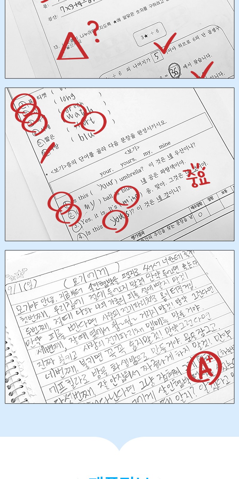 채점도장 (20종) 상세 이미지