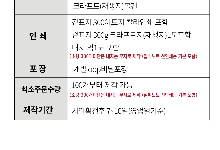 하드커버 자석 절취노트(70매) (절취형 메모수첩) 상세 이미지